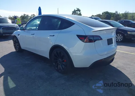 2023 Tesla Model Y Performance Dual Motor All-Wheel Drive из США, поврежденный, VIN 7SAYGDEF7PF602945